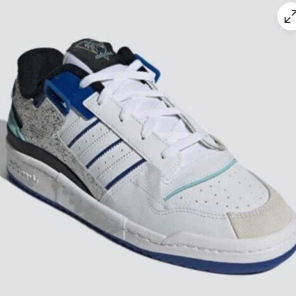 NEW Adidas Originals Forum Exhibit Low Tropical Vibes Sneaker GY4670 - Men\'s 9.5 main image 2